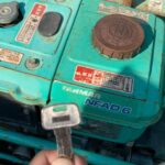 振動ローラー「重機」の鍵を全紛失したことによる鍵穴からのキー作製