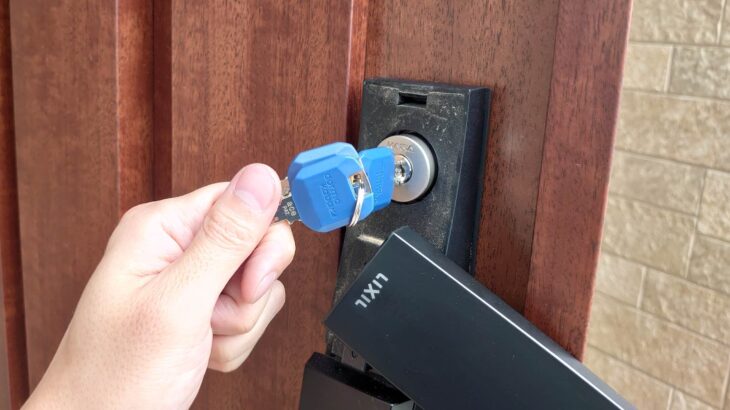 LIXILの電子錠の鍵交換｜鍵穴だけ新品に交換することが可能です