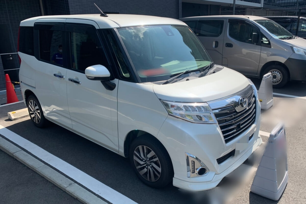 トヨタ ルーミーの鍵紛失に出張対応