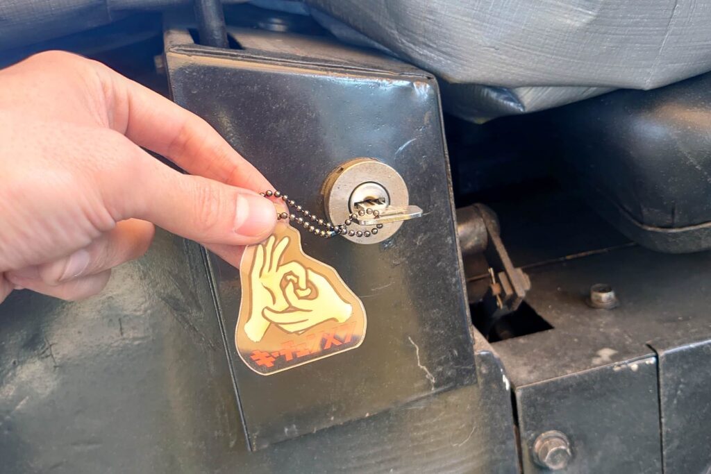 ショベルカーや油圧ショベルの鍵紛失による鍵作製
