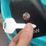 BMW純正のルーフキャリアの鍵を紛失｜出張したその場で鍵を作製！