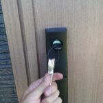 戸建て玄関の鍵(リクシル＆MIWAのディンプルキー)交換に出張