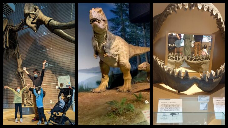 博物館で動くティラノサウルスに遭遇