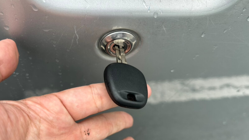 鍵穴から新しい鍵を作成可能