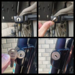 電動自転車のディンプルキー作成