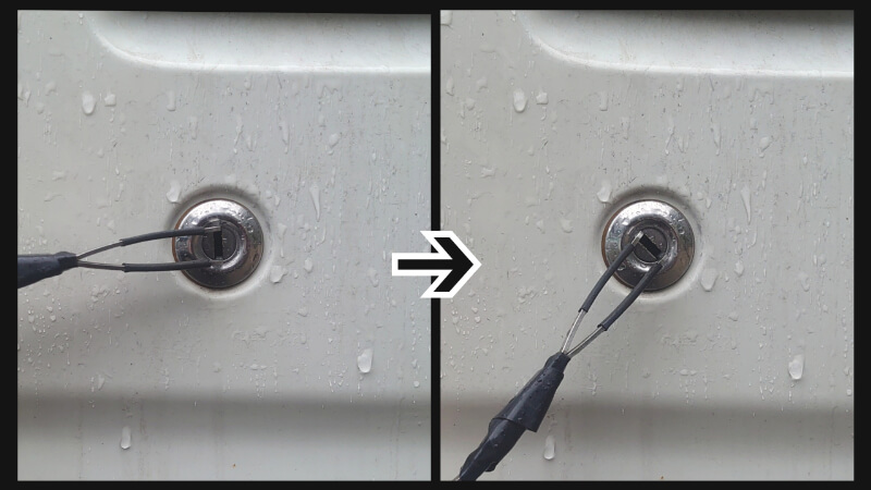 ハイゼットをピッキング解錠