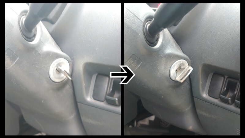 ハイゼットのイグニッションキー作成