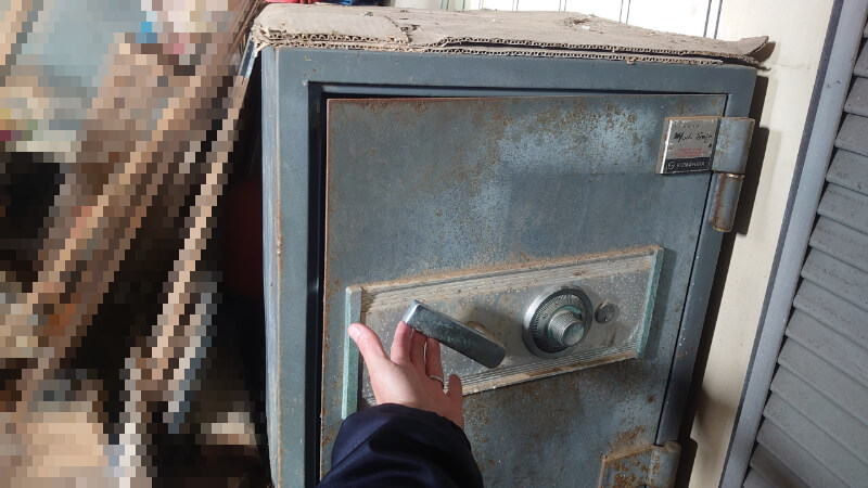 クマヒラ金庫の無傷解錠に成功 クマヒラ金庫の無傷解錠に成功