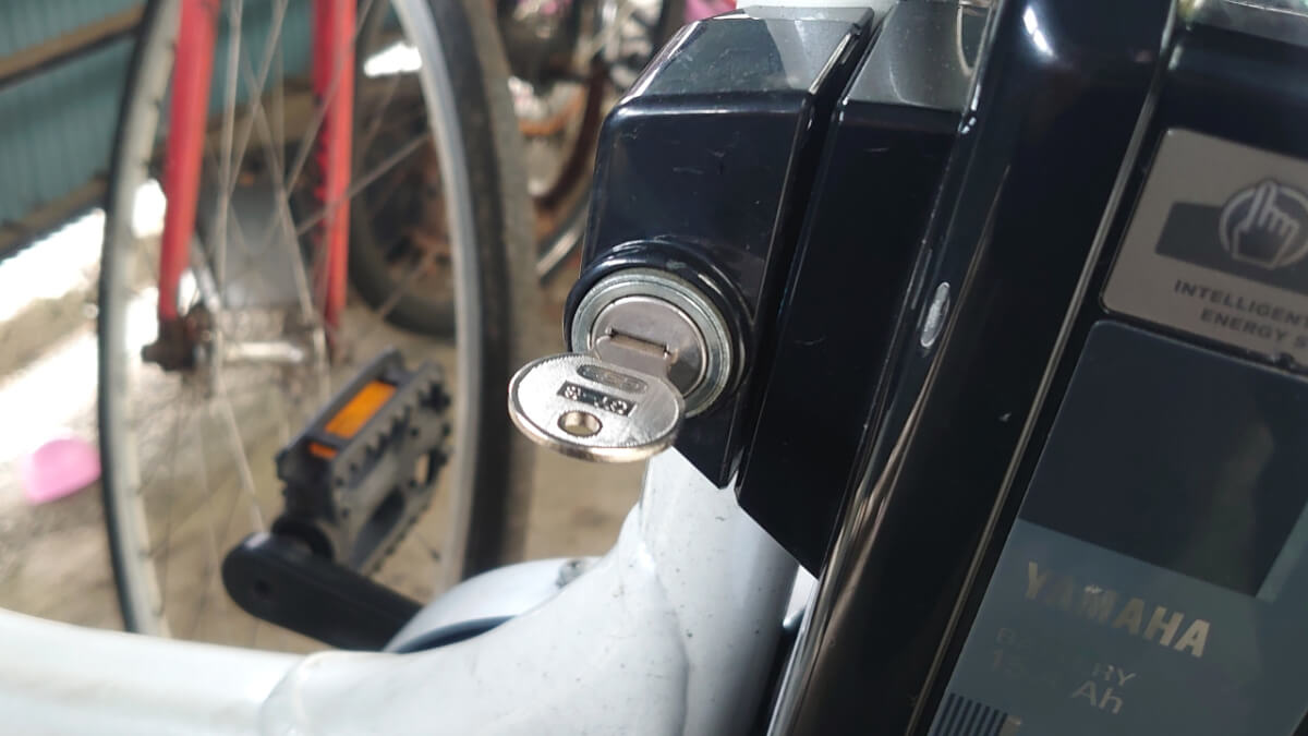 加工したブランクキーで新しい鍵を作成